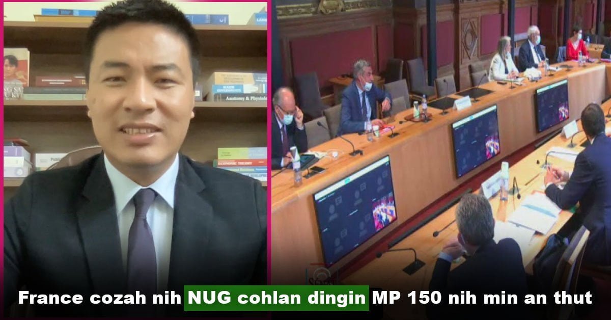 Dr Sasa: France Hluttaw Sang MP 150 leng sin in thawngpang tha pawl
